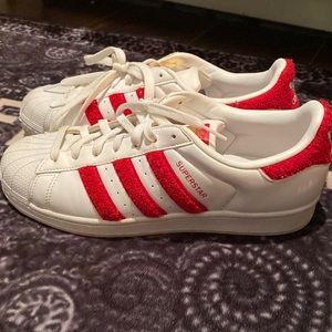 Gently worn special edition Adidas Superstar sneakers